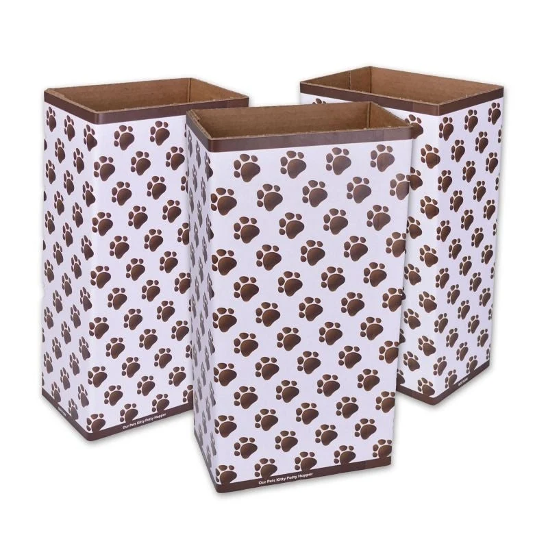 Our Pets Kitty Potty Litterbox Hopper 3 Pack One Size