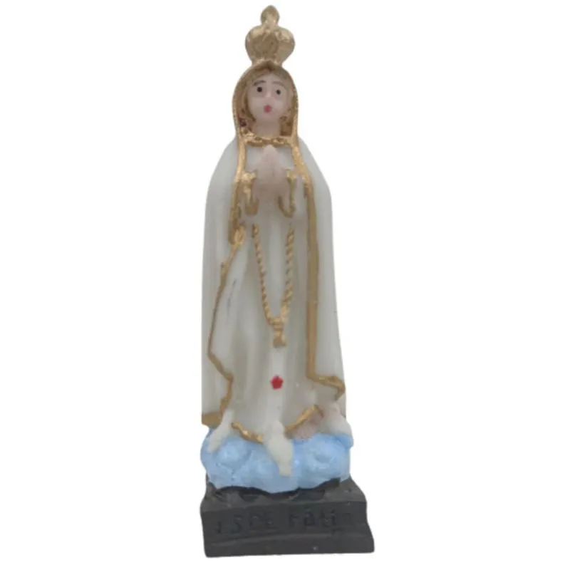 Nossa Senhora De Fátima De Resina 8cm