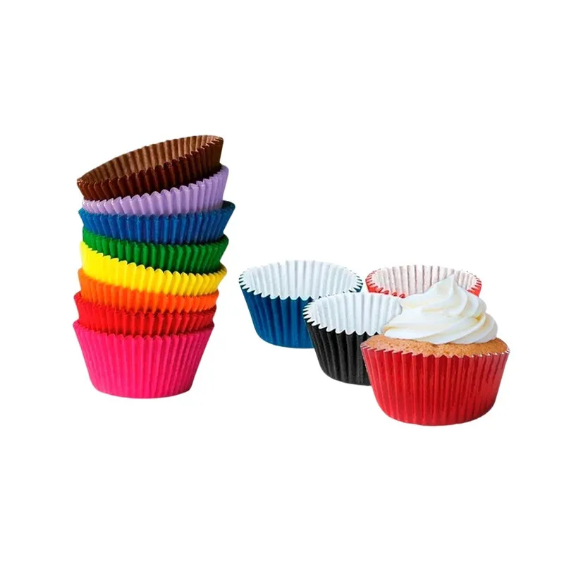 Kit 270 Un Forminha De Cupcake Impermeável - Sortidas