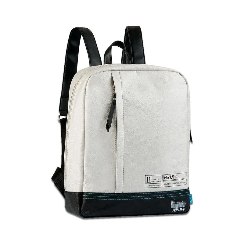Mochila De Costas Executiva Hay Up Ecológica Cor Cinza