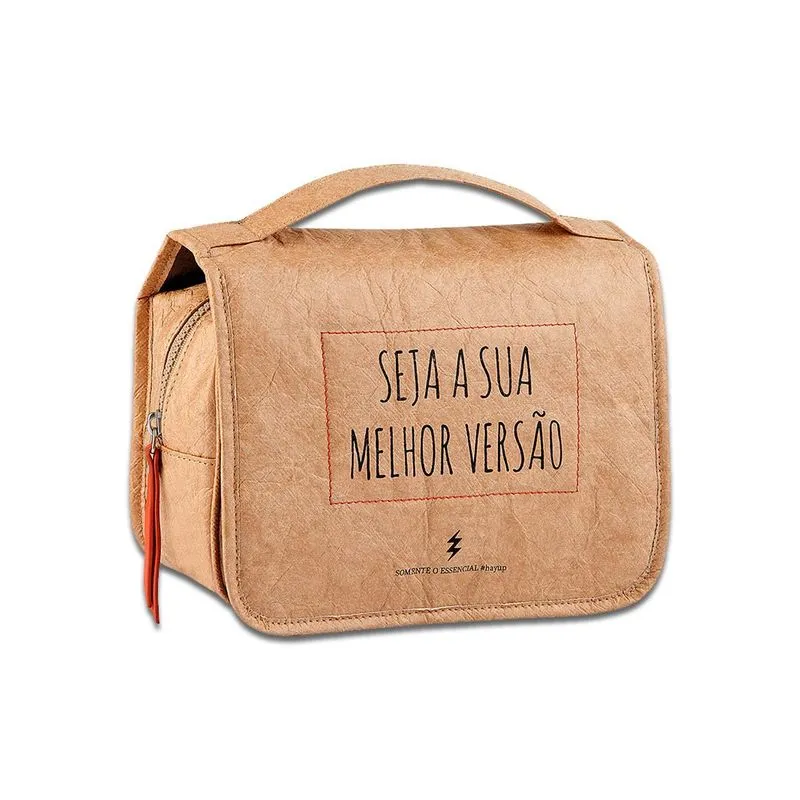 Estojo Necesserie Hay Up Ecológica Styler Juvenil Cor Bege