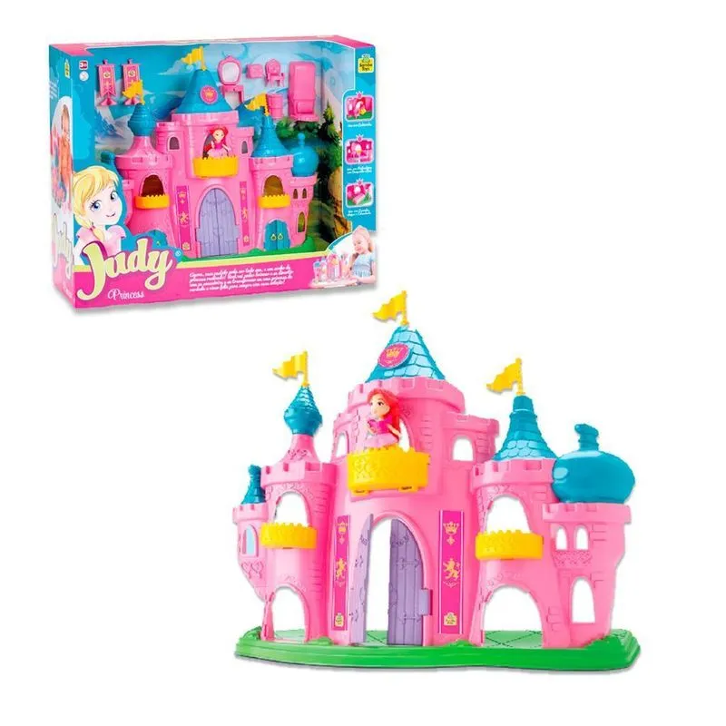 Castelo Da Judy Casinha De Boneca De Brinquedo Infantil