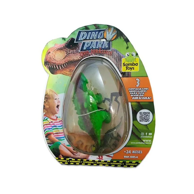 Dinossauro De Brinquedo No Ovo Dino Park Infantil