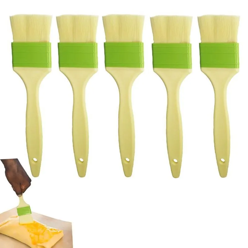 Kit 10 Pincel Culinário Profissional Cozinha Confeitaria