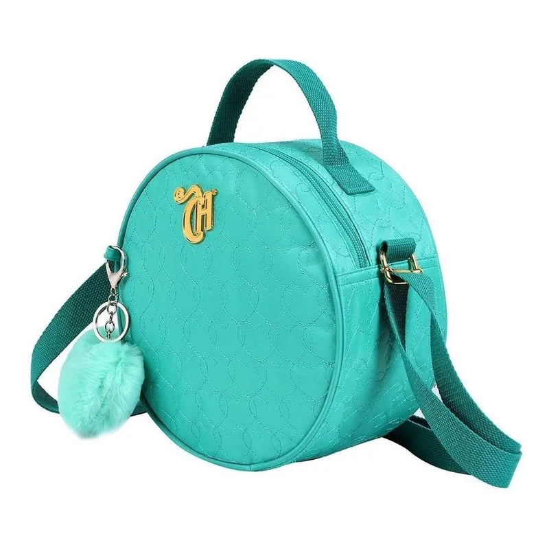 Bolsa Capricho 11348 Azul Tifany Love Matelasse