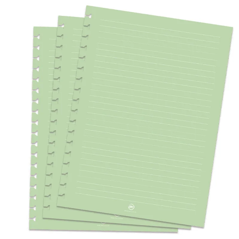 Refil Folhas Caderno Smart Universitário Verde Dac 1837re