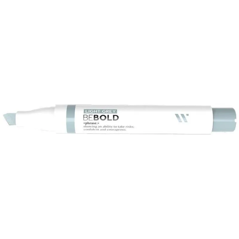 Caneta Marca Texto Be Bold Cinza Light Grey Perfumada