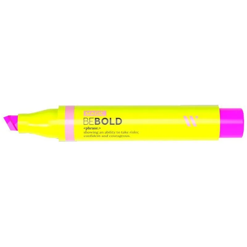 Caneta Marca Texto Be Bold Magic Rosa Pink Perfumada