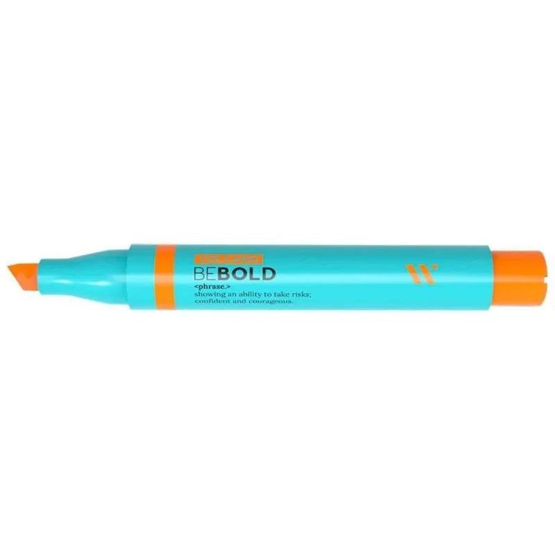 Caneta Marca Texto Be Bold Volcano Laranja Perfumada