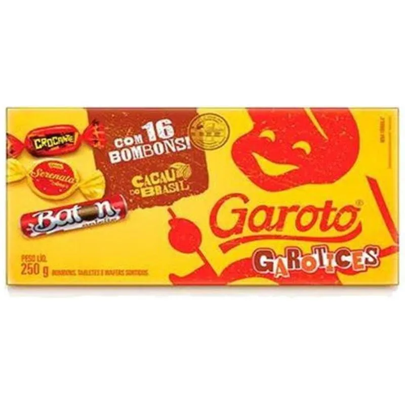 Kit Com 6 Caixa De Bombom Garoto E Nestle Chocolate Presente