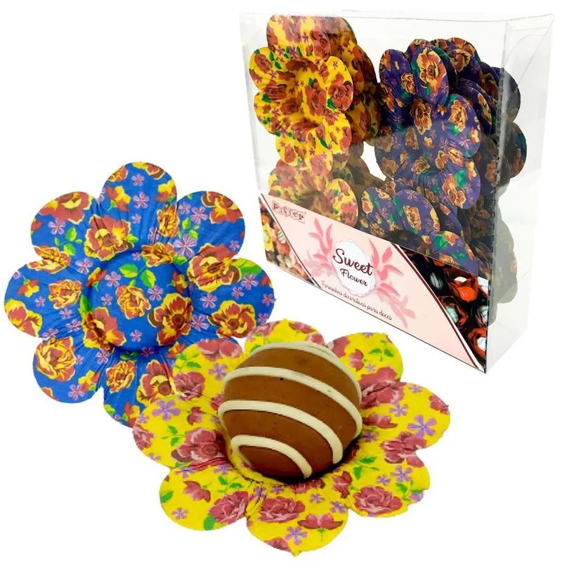 Forminha Sweet Flower Chita Festa Junina Caipira