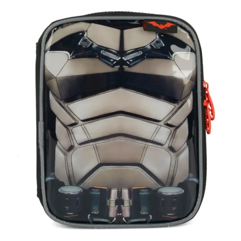 Estojo Box Escolar Batman Preto Infantil - Luxcel