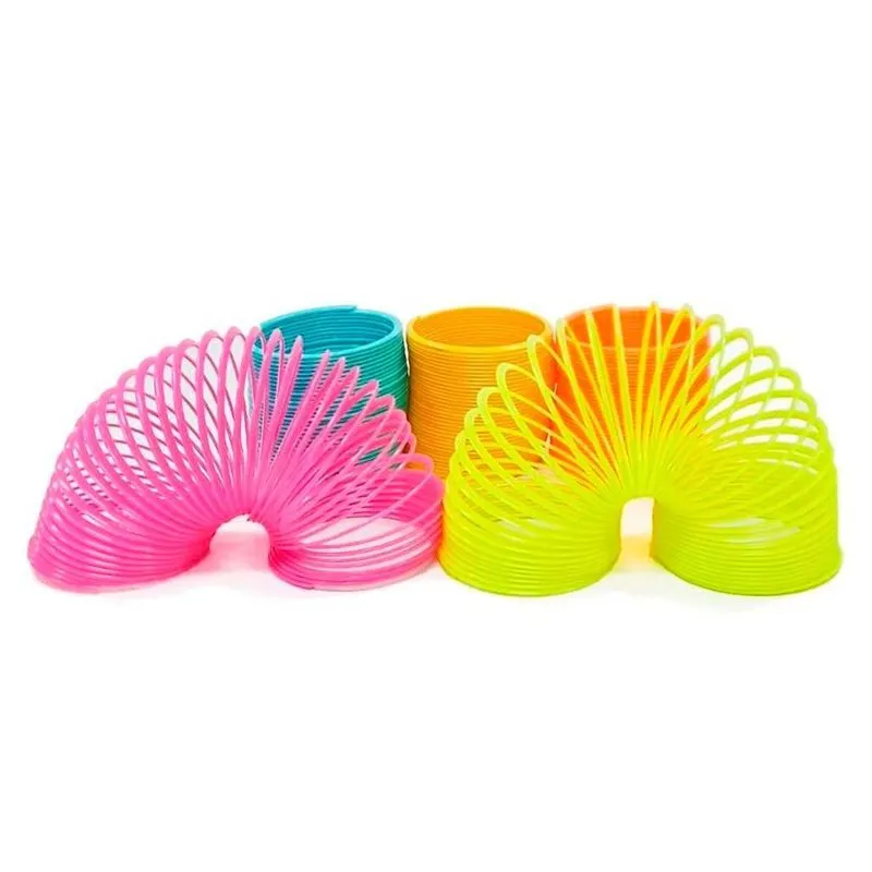 5un Brinquedo Mola Maluca Cores - Mini Toys