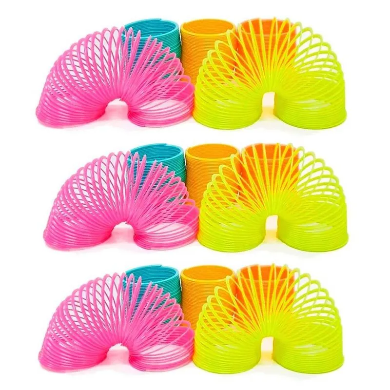 20un Brinquedo Mola Maluca Cores - Mini Toys