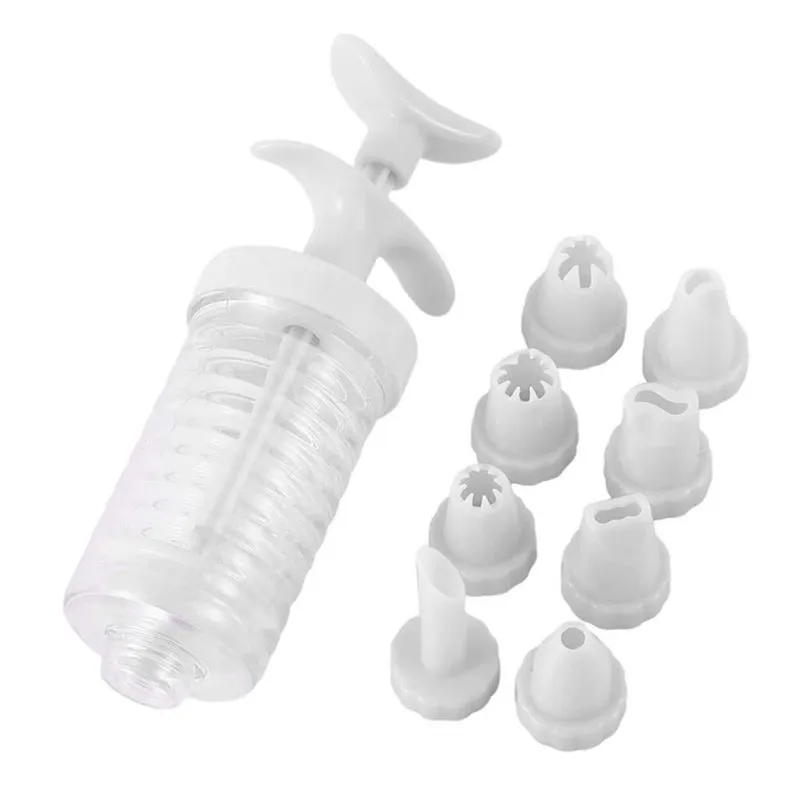 Decorador De Bolo Suporte + 7 Bicos Confeitaria