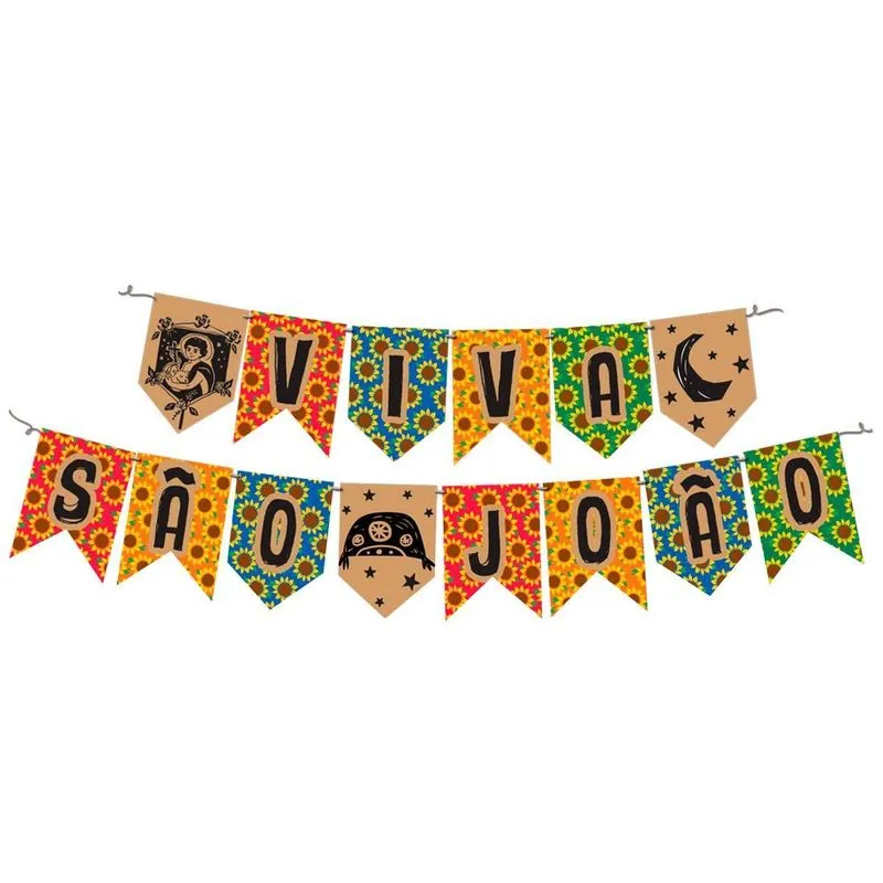 Faixa Decorativa Festa Junina Sertão 1,92m X 18cm