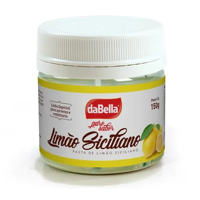 Pasta Saborizante Puro Sabor Limao Siciliano Dabella 150g