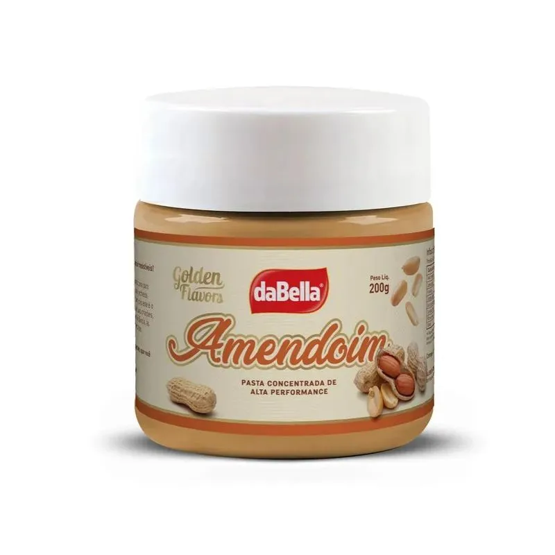 Pasta Golden Flavors Sabor Amendoim Dabella 200g