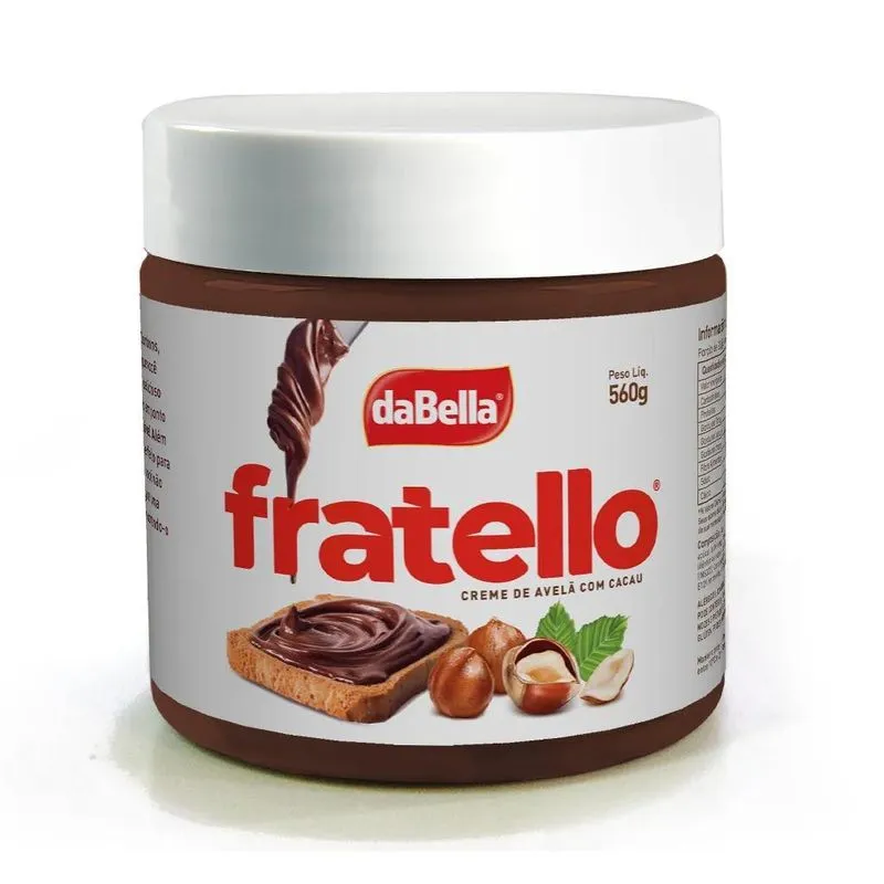 Creme Fratello Chocolate Com Avelã 560g Dabella
