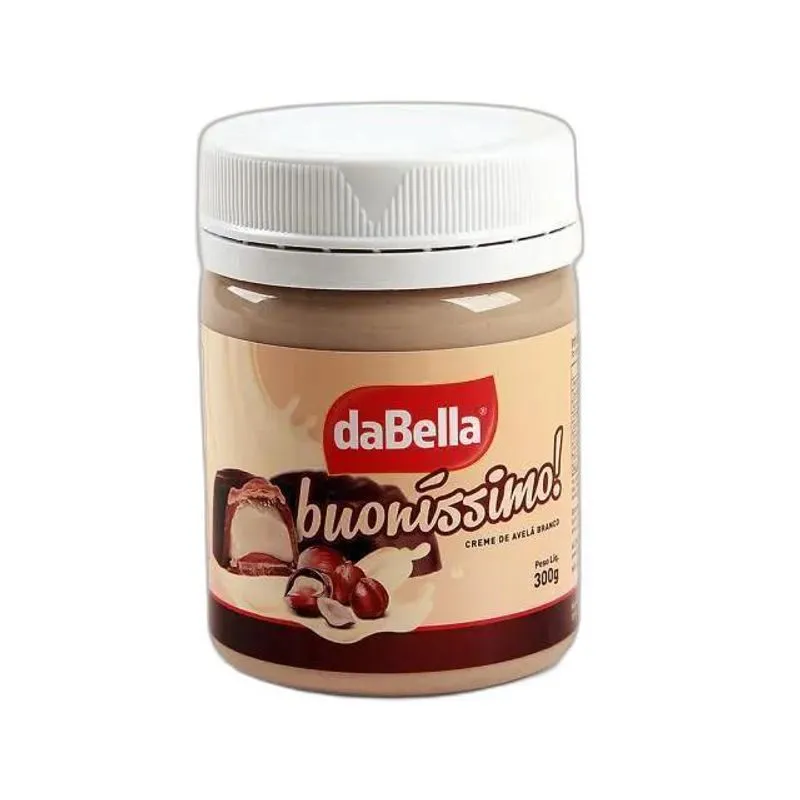 Pasta Creme De Avelã Branco Buoníssimo Dabella 300g