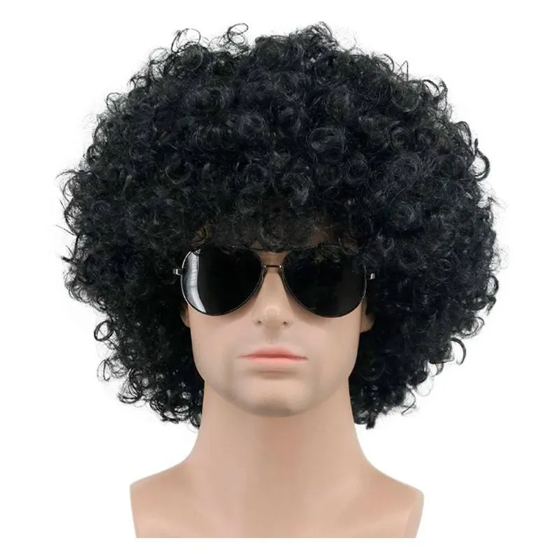 Peruca Para Festa Nega Maluca Black Power Preta Party Wigs