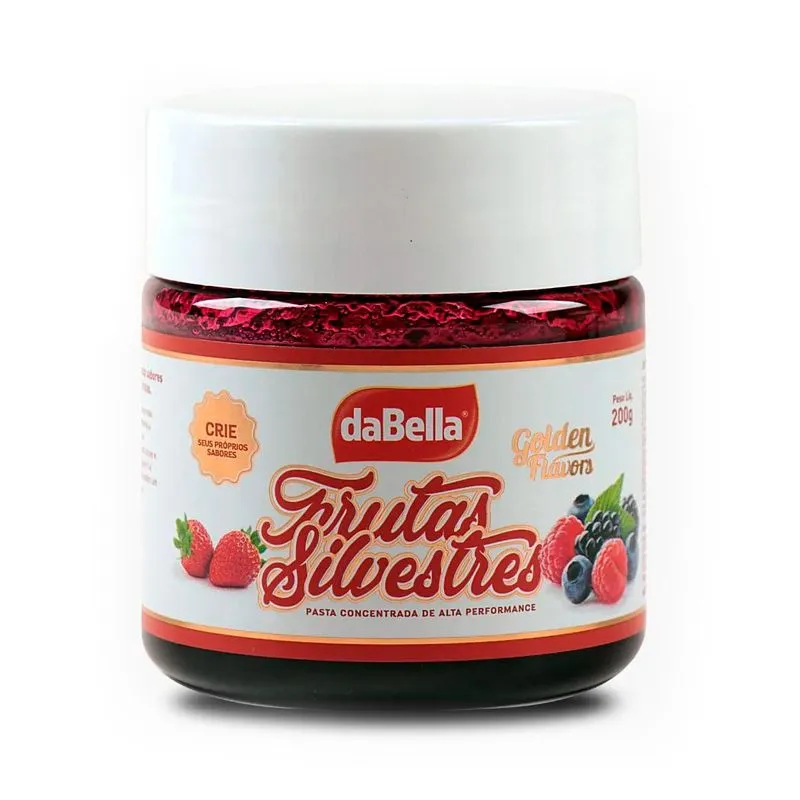 Pasta Saborizante Sabor Frutas Silvestres Dabella 200g