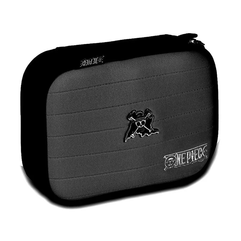 Estojo Box Grande One Piece Caveira Preto - Clio