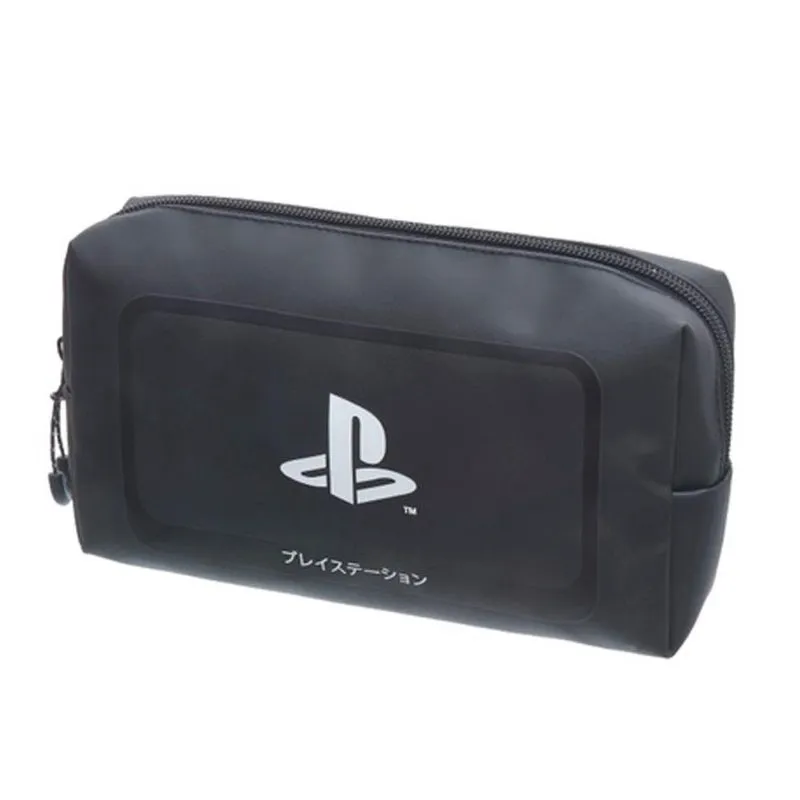 Estojo Escolar Preto PlayStation Evolution Grande - Pacific