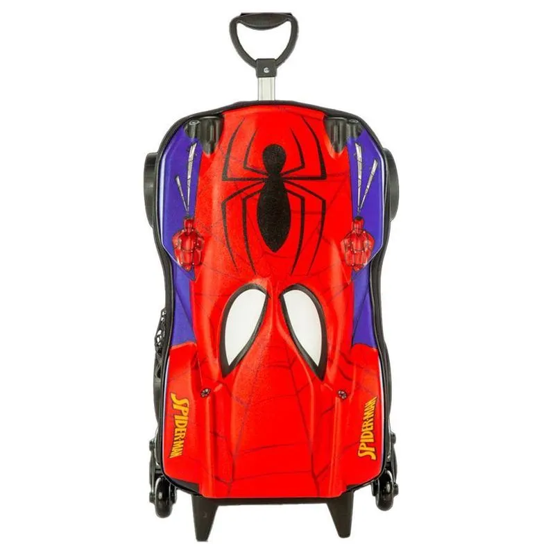 Mochila 3D Infantil Homem Aranha - Maxtoy - 54x33x19cm