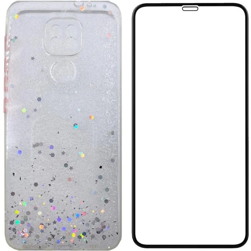 Kit 3d Capa Impacto Luxo Brilho Para G9 Play Xt2083 Branco