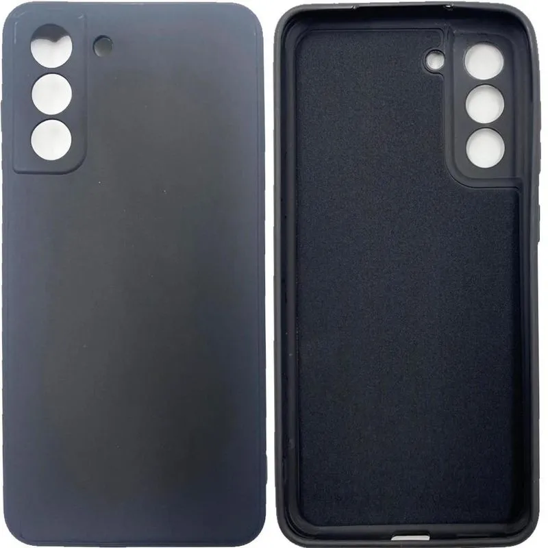 Capa Silicone Premium Case Veludo Para S20 Fe G780g Preto