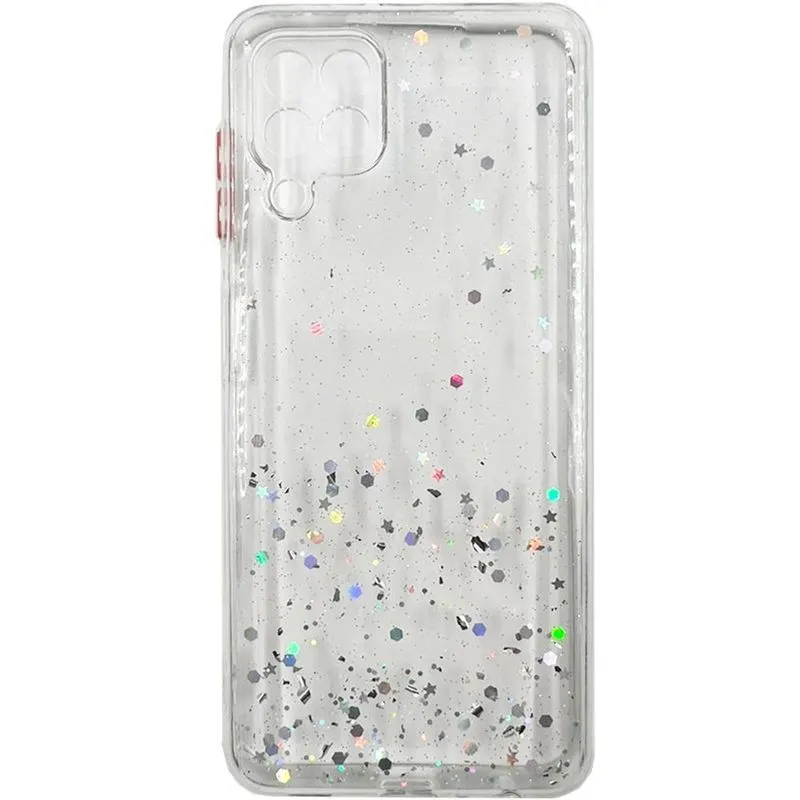 Capa Impacto Glitter Luxo Brilho Para A22 A225m Branco