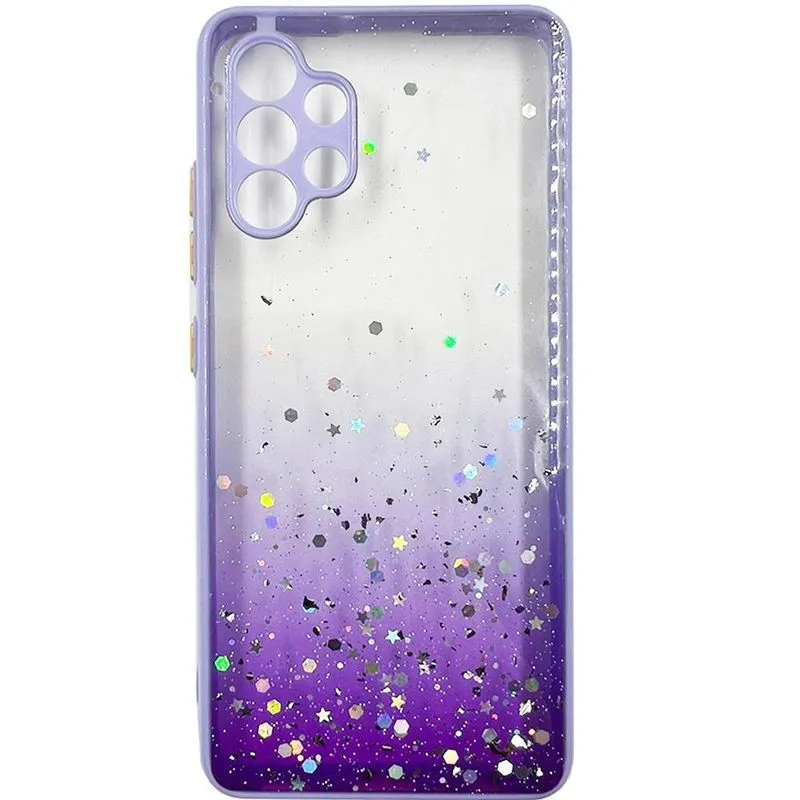 Capa Impacto Luxo Glitter Brilho Para A32 4g A325m Lilas