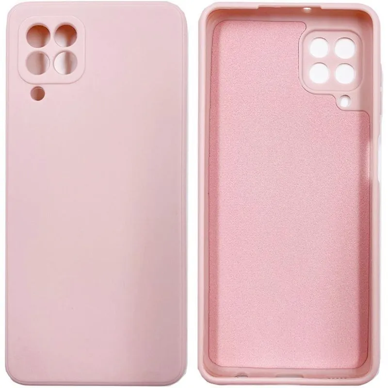 Capa Silicone Premium Case Veludo Para M32 M325fv Rosa