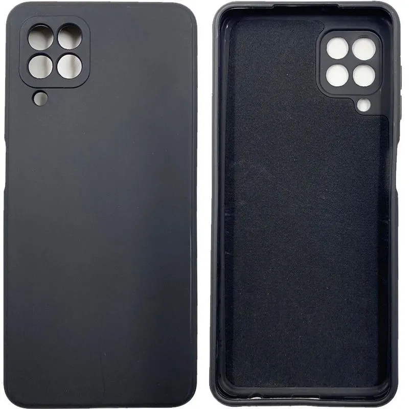 Capa Silicone Premium Case Veludo Para M32 M325fv Preto