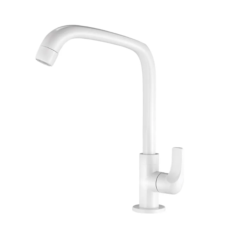 Torneira Cozinha Mesa Bica Movel 1/4V Fitt Branco Lorenzetti