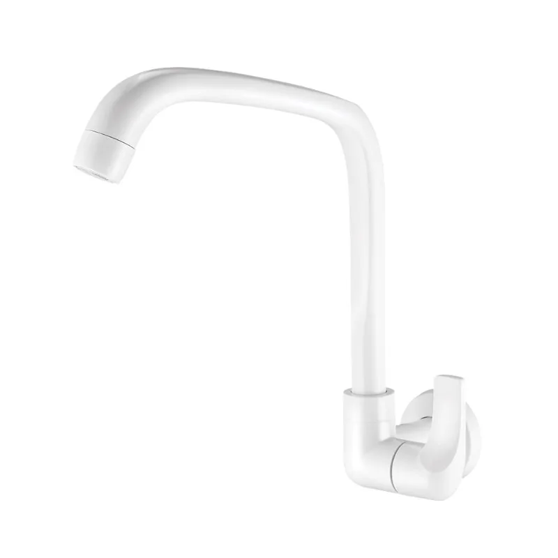 Torneira Cozinha Parede Bica Movel 1/4V Fit Branca Lorenzeti