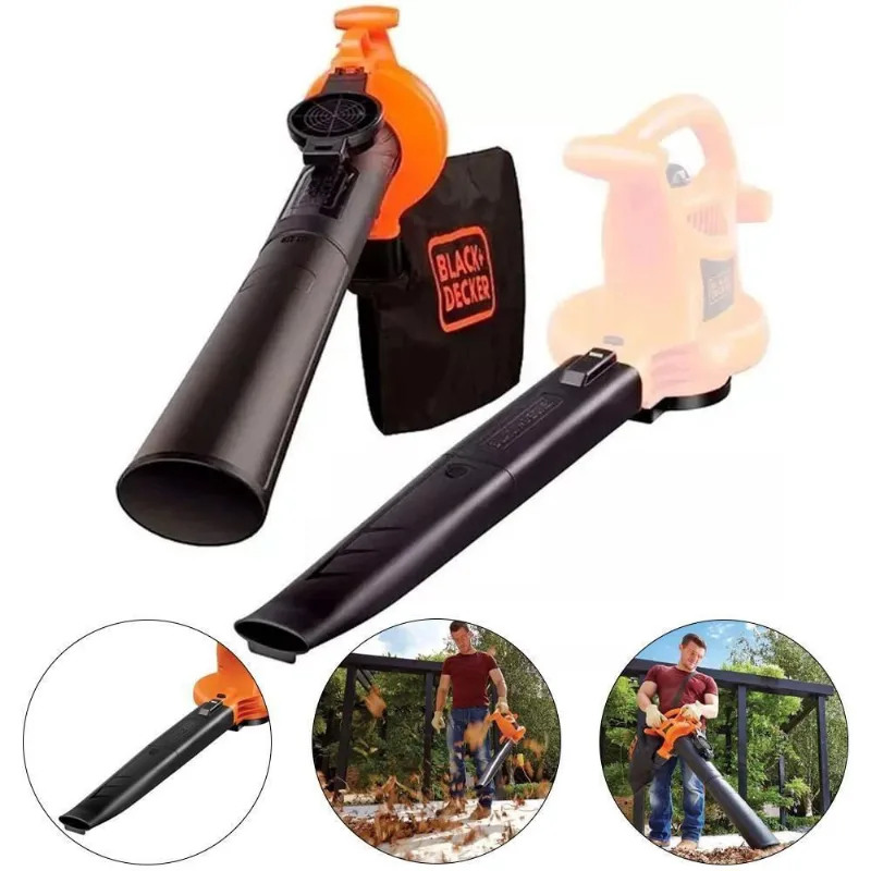 Soprador Aspirador Triturador Black + Decker Eletrico 2500W