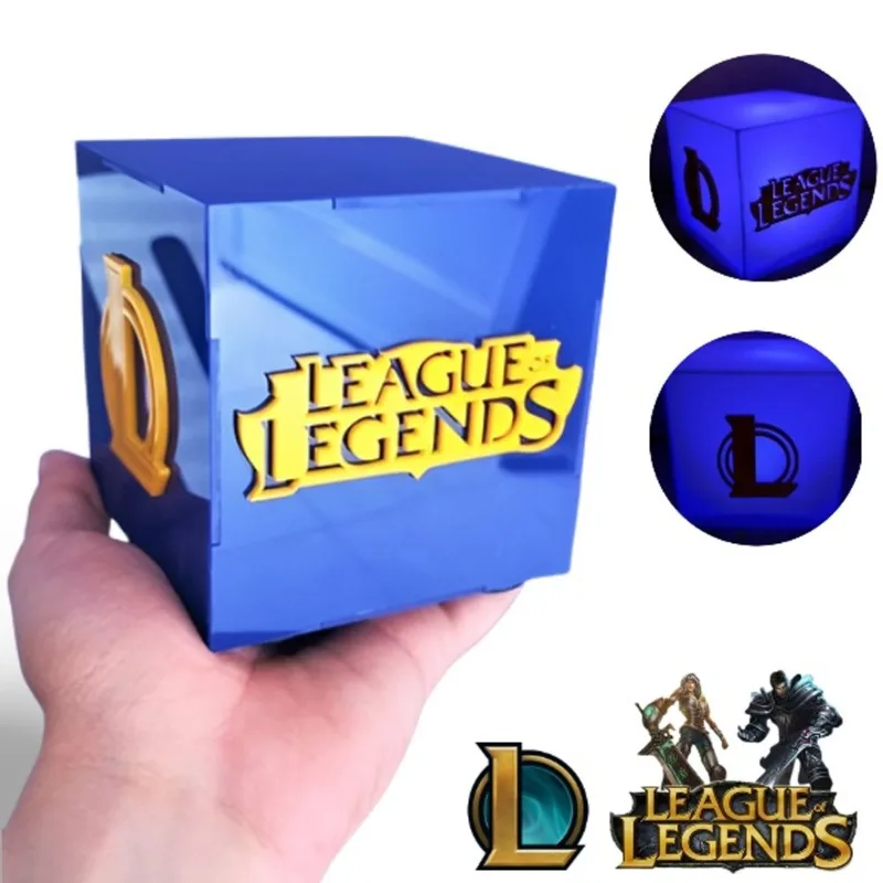 Luminária League of Legends lol de Mesa ou Cabeceira Presente Luminaria Gamer