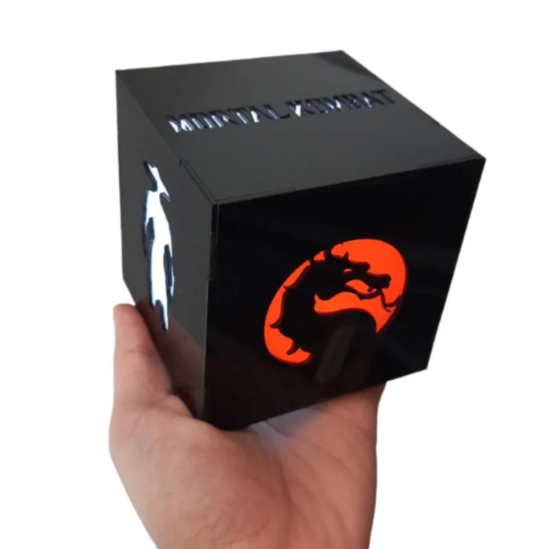 Luminária de Mesa Mortal Kombat Presente Luminaria Gamer