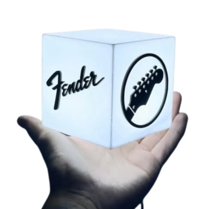 Mini Luminarias Expositoras Fender p/ Lojas ou Casa c/ Led
