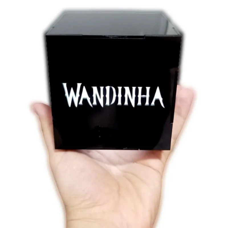 Luminária De Mesa Wandinha Addams Wednesday Presente Criativo Luminaria