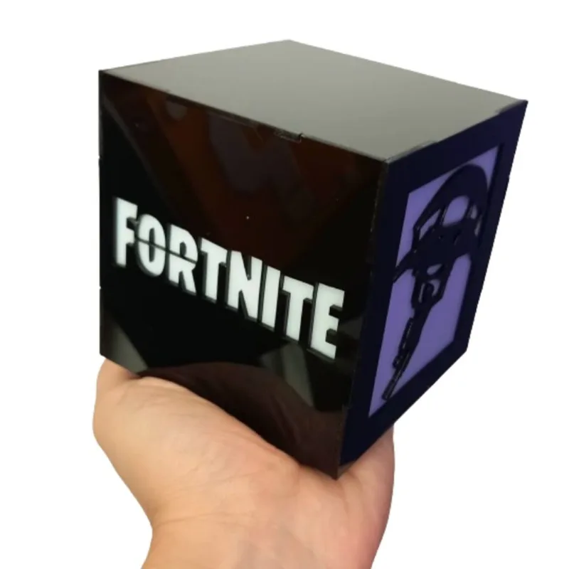 Luminária Tematico Fortnite de Mesa ou Cabeceira Luminaria Game Presente