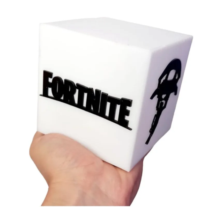 Luminária Tematico Fortnite de Mesa ou Cabeceira Luminaria Game Presente