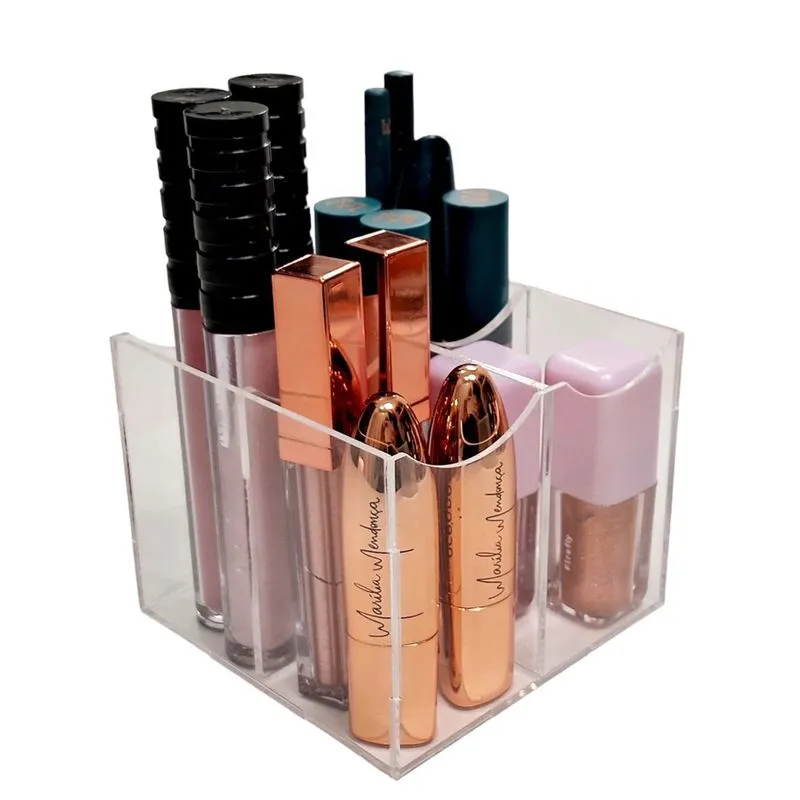 Porta Organizador de Batons Lapis Deliniador em Acrilico