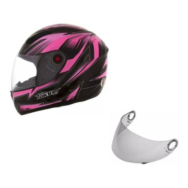 Viseira Transparente Cristal Capacete Mixs Fokker Polivisor