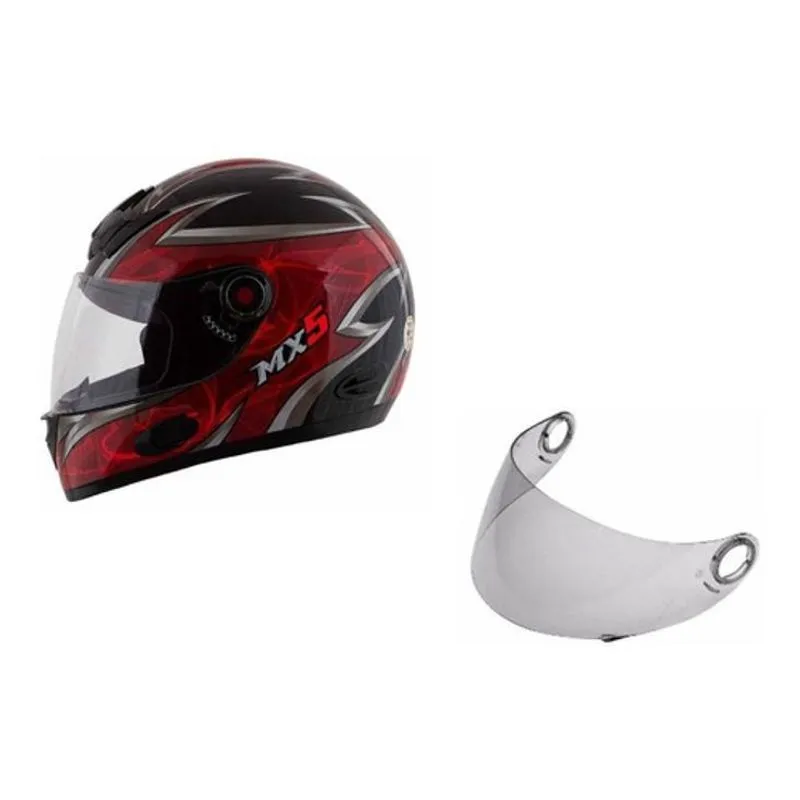 Viseira Para Capacete Mixs Mx5 Blade Cristal
