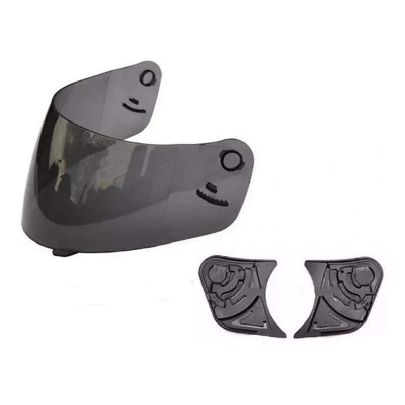 Kit Viseira Fumê + Reparo Fixação Cap Ebf E0x /new Spark