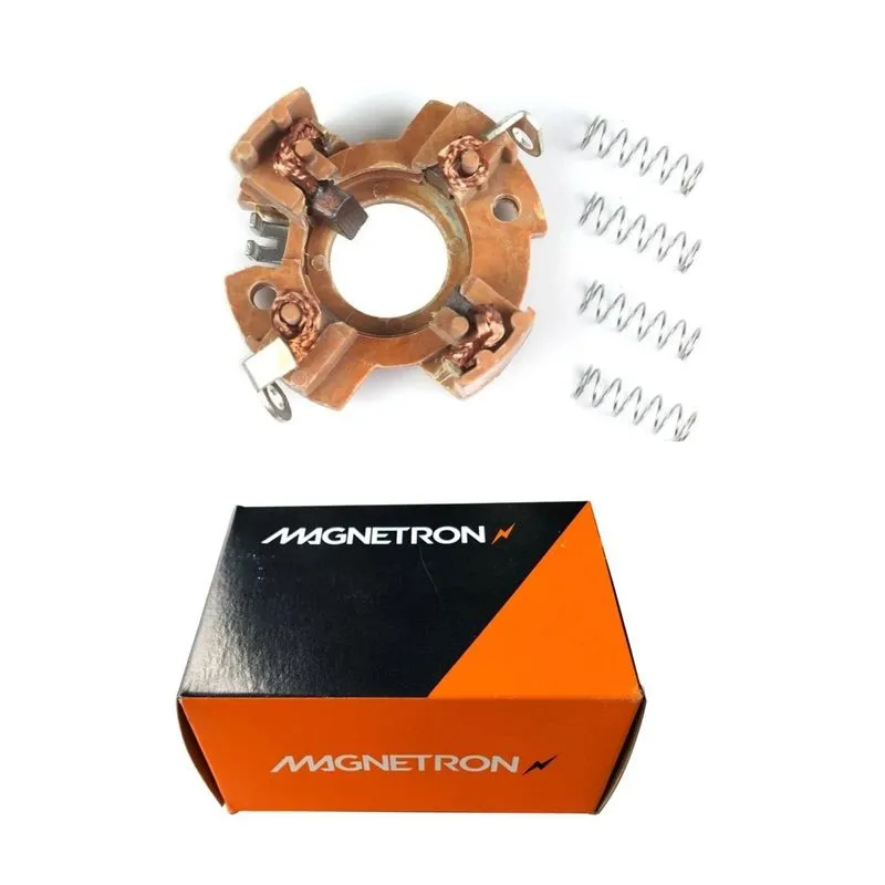Suporte E Escovas Motor Partida Suzuki Burgman I Magnetron