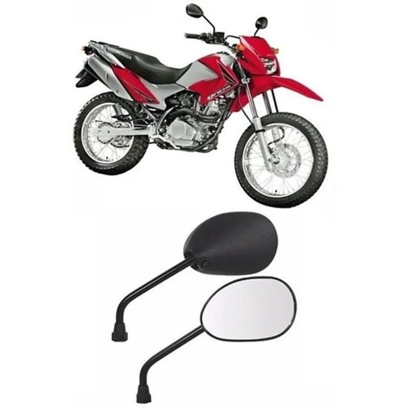 Espelho Retrovisor Par Moto Bros 150 2009 Mod. Original M10